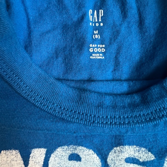 Gap Kids Tshirt Boys Medium Short Sleeve - Awesome is Kind of My Thing - Picture 5 of 5